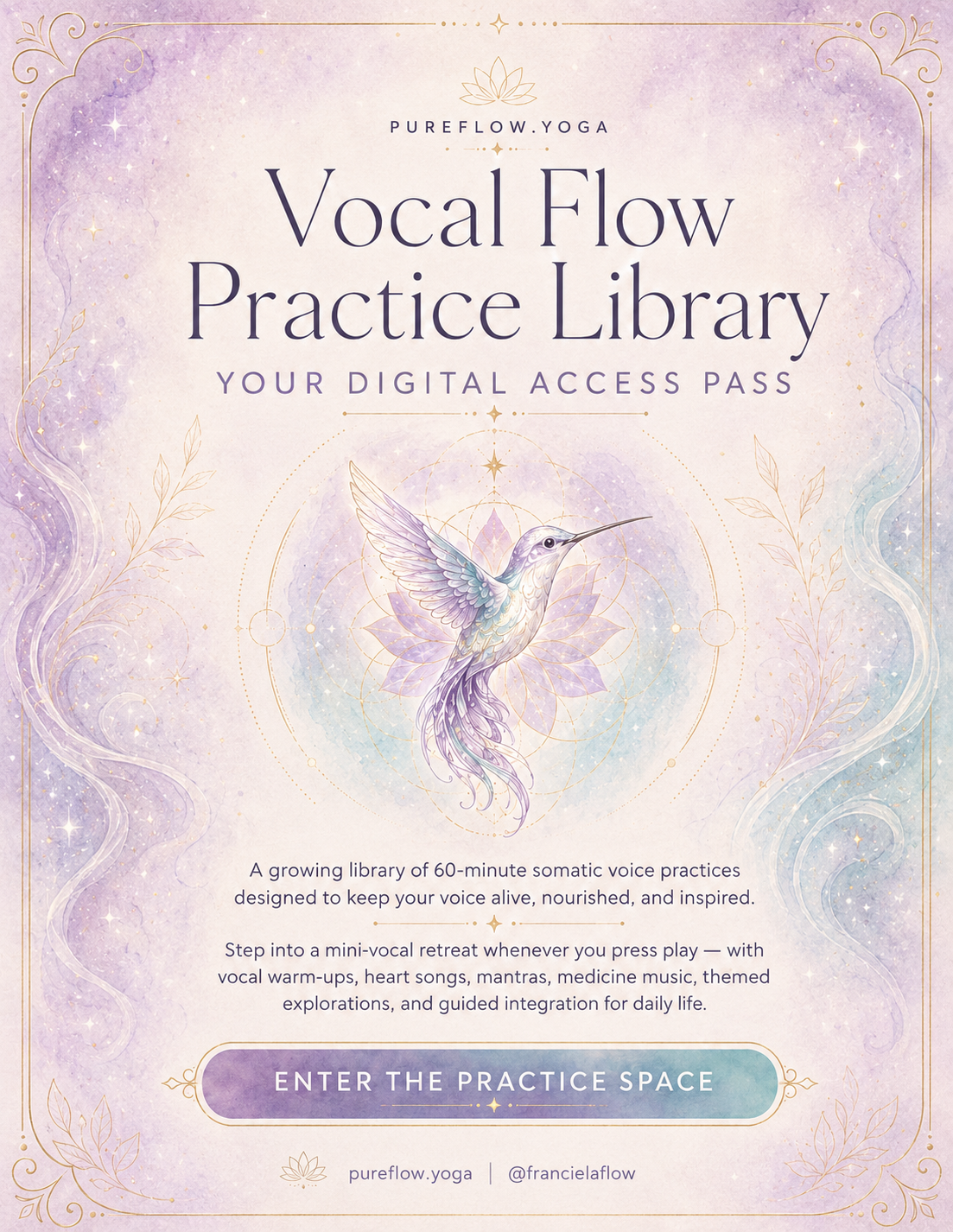 Product image for Sing with Me: Vocal Flow Practice Library