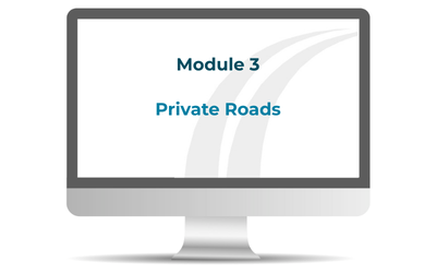 Product image for Highway Law - Module 3 - Private Roads