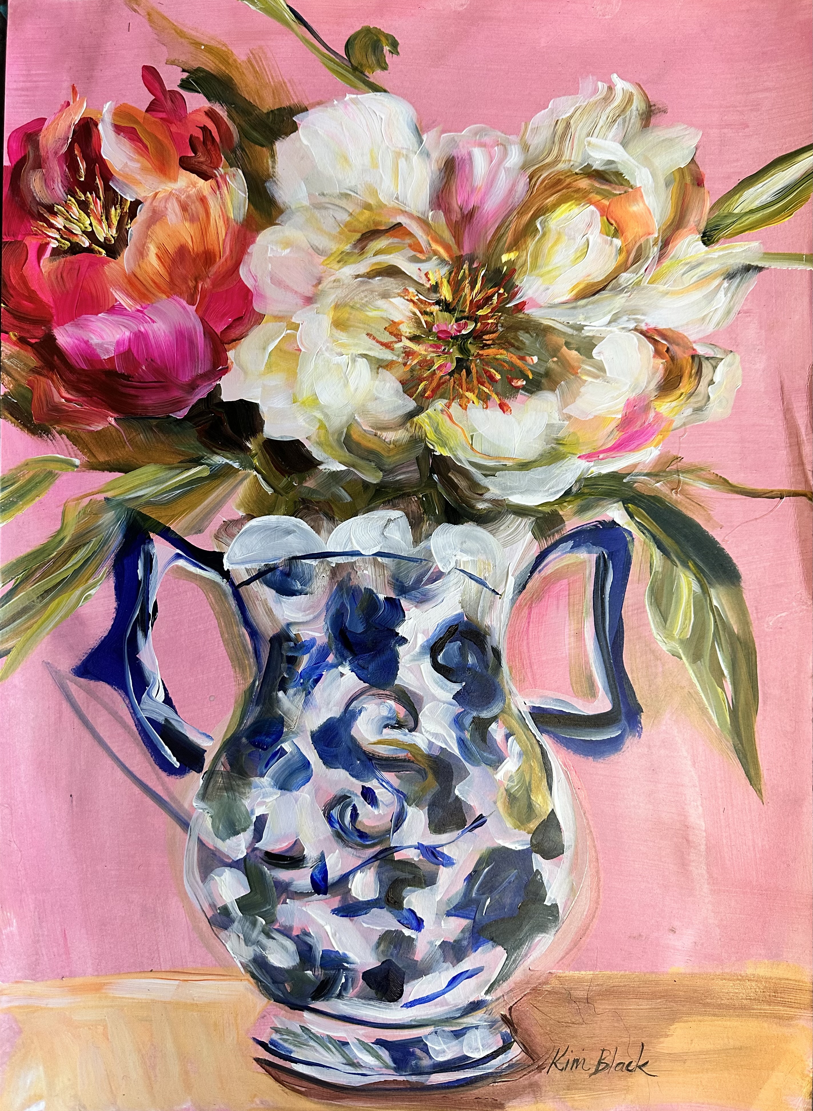 Product image for Painting a White Peony with Kim Black