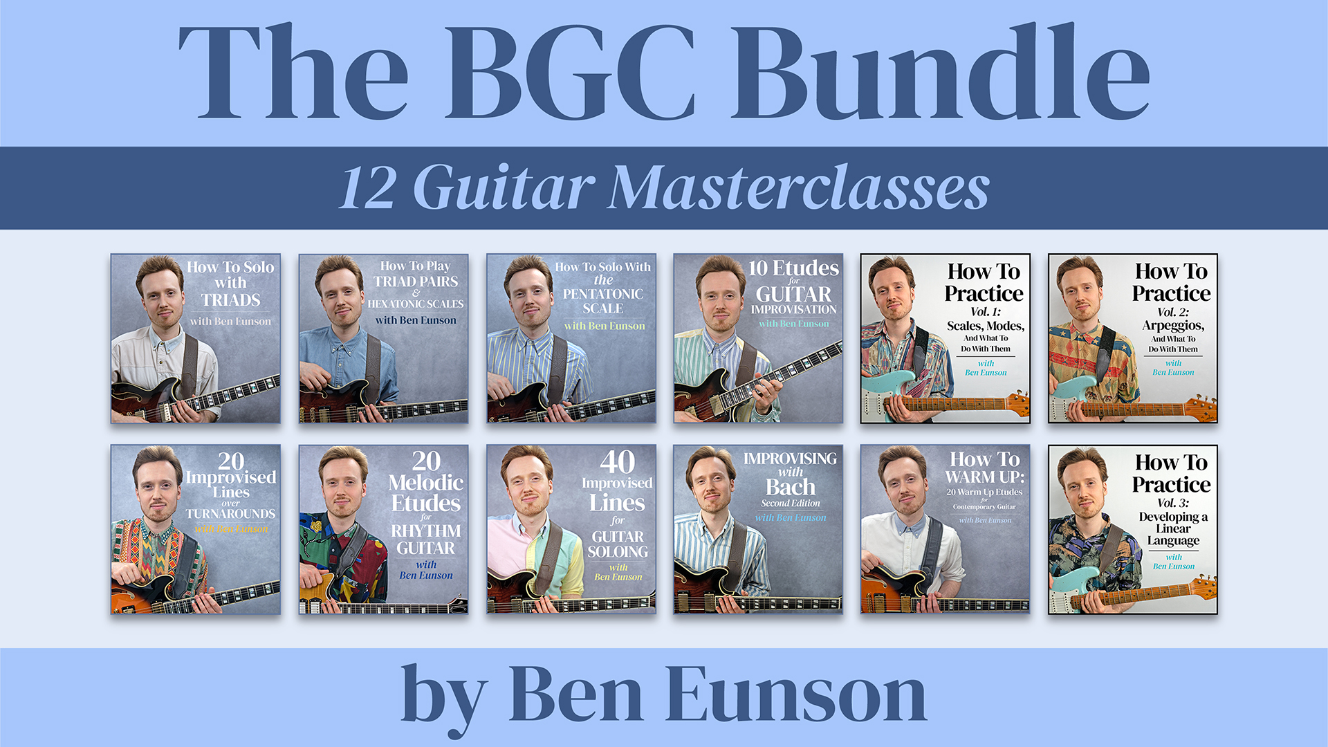 Product image for BGC Bundle: ALL 12 MASTERCLASSES