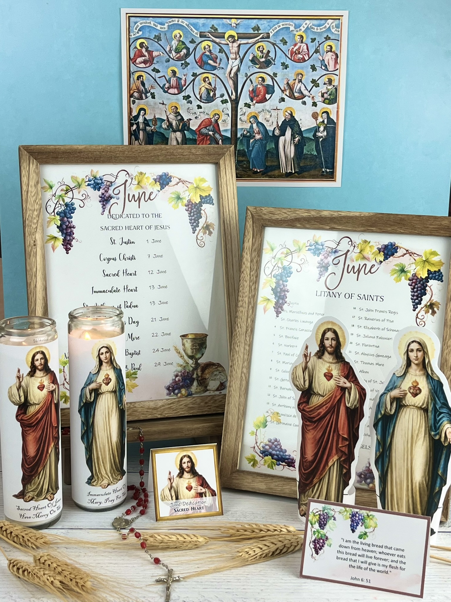 June Home Altar Printables