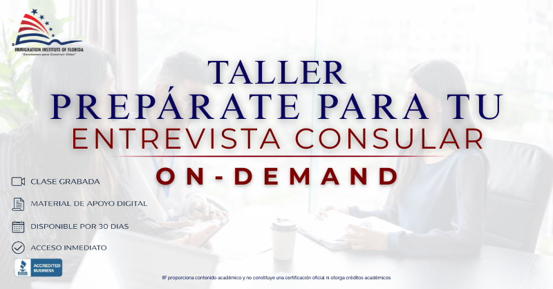Product image for PREPÁRATE PARA TU ENTREVISTA CONSULAR
