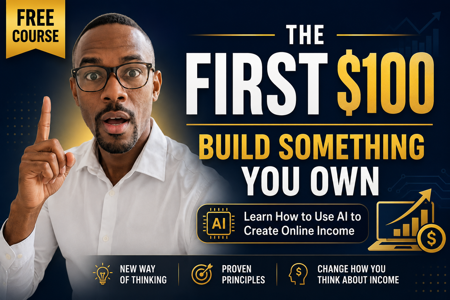 Product image for The First $100: Free Starter Course