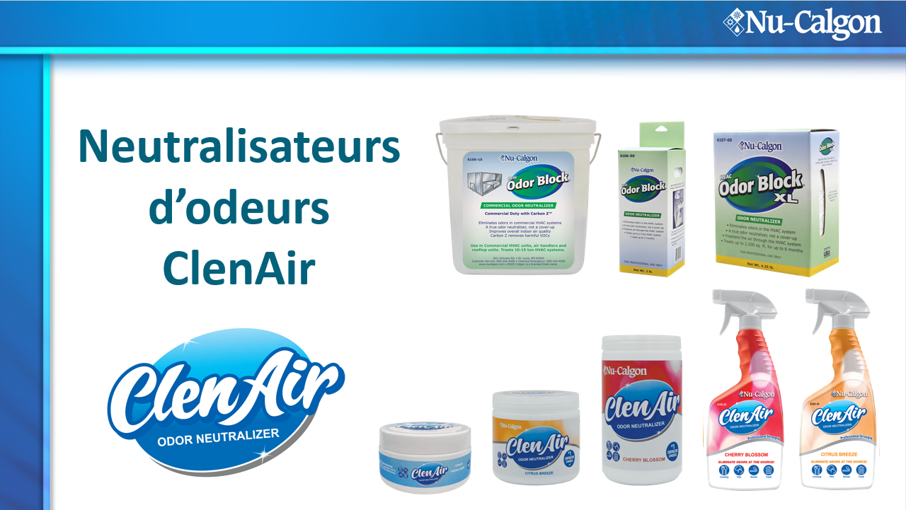 Product image for ClenAir Odor Neutralizers (FRENCH) NATE ID: 1826-0030