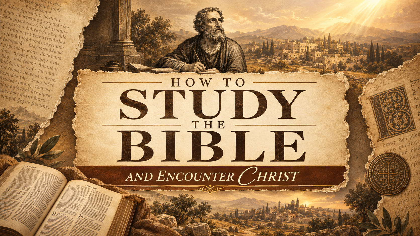 Product image for How to Study the Bible & Encounter Christ