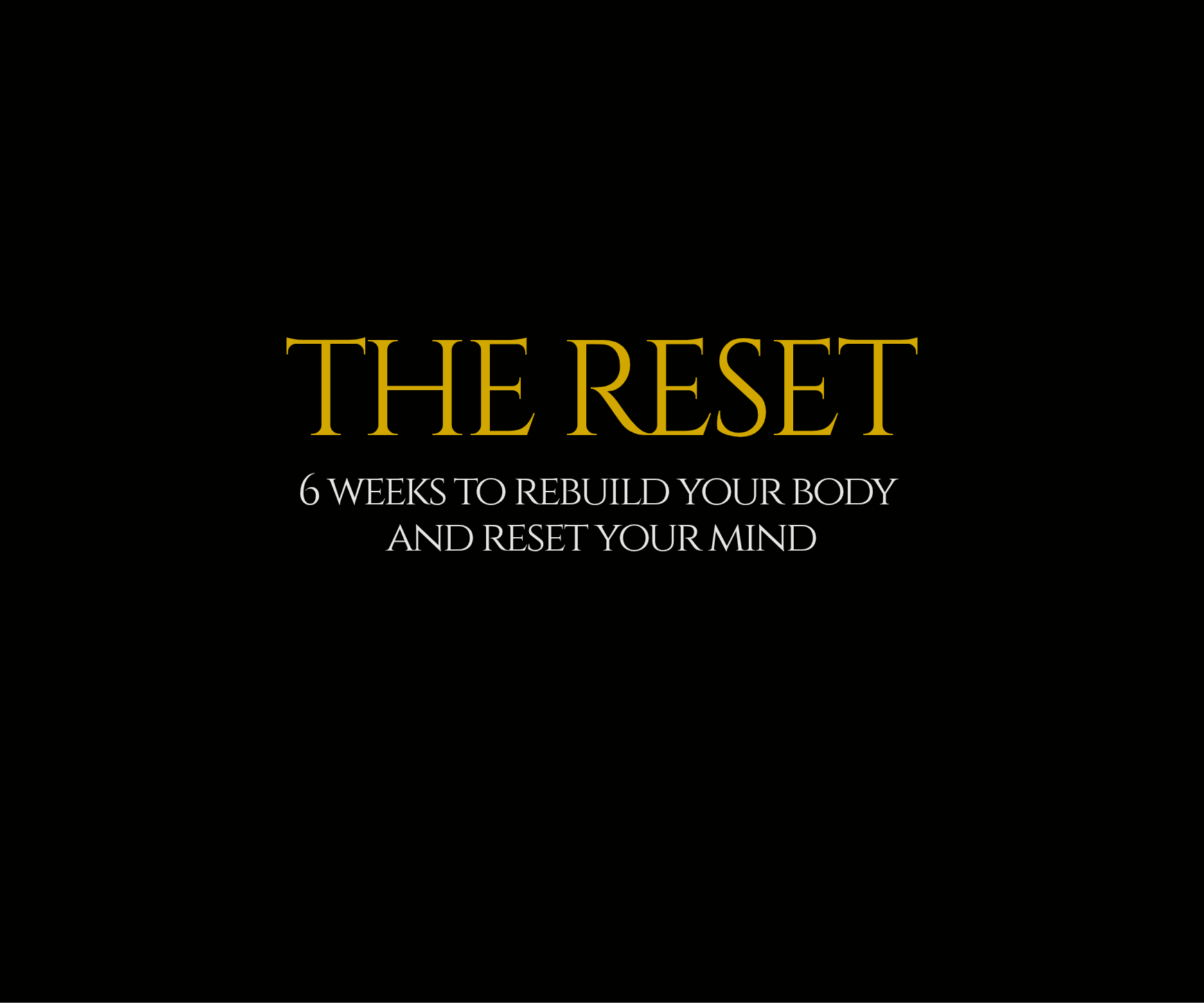 Product image for The Reset
