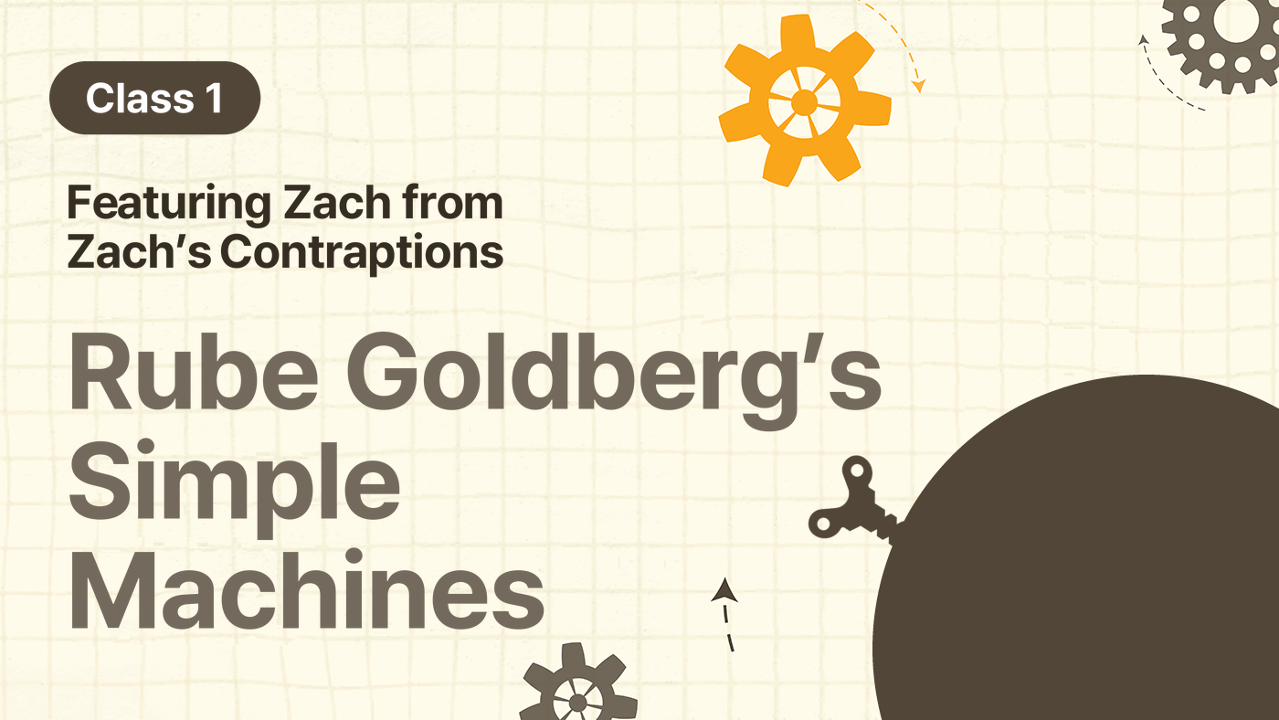 Product image for CLASS 1 - RUBE GOLDBERG'S SIMPLE MACHINES