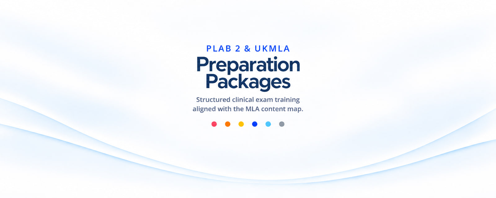 PLAB 2 and UKMLA Preparation Packages – structured clinical exam training aligned with the MLA content map.