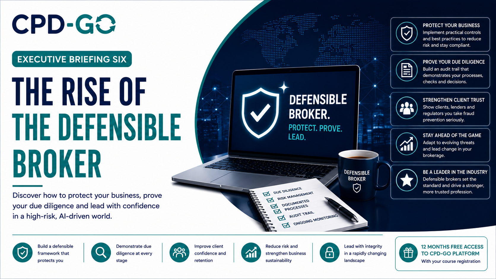 Product image for Executive Briefing Six - The Rise of the Defensible  Broker