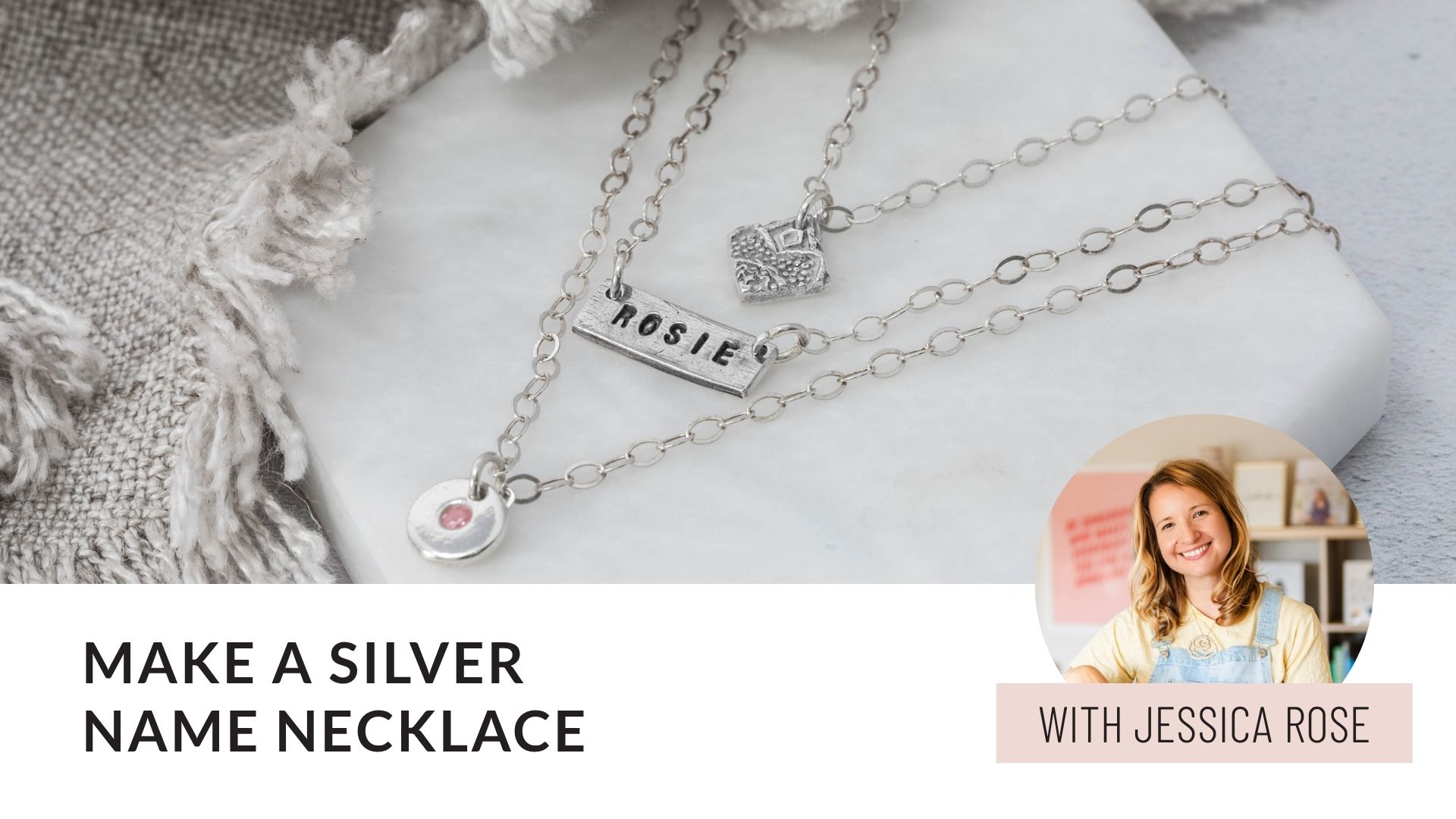 Product image for Make a Silver Name Necklace