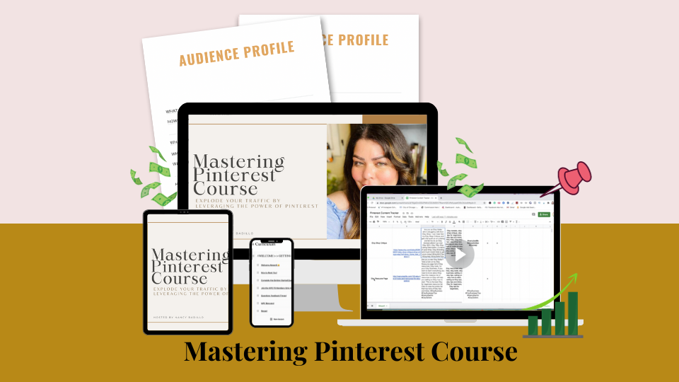 Product image for Mastering Pinterest Course