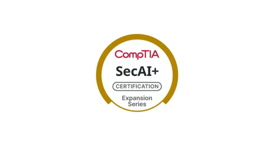 CompTIA SecAI+ certification badge