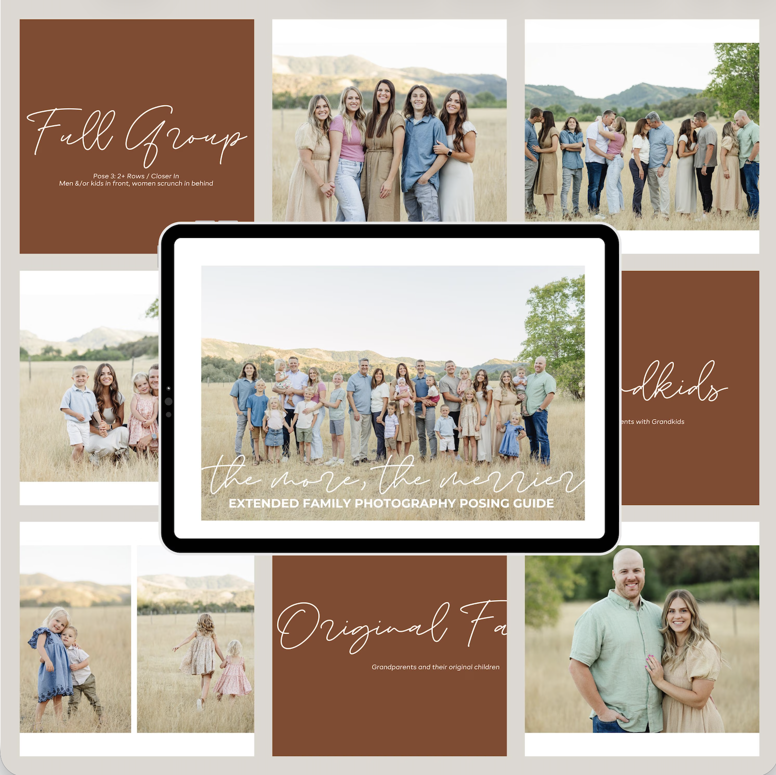 Product image for Extended Family Posing Guide