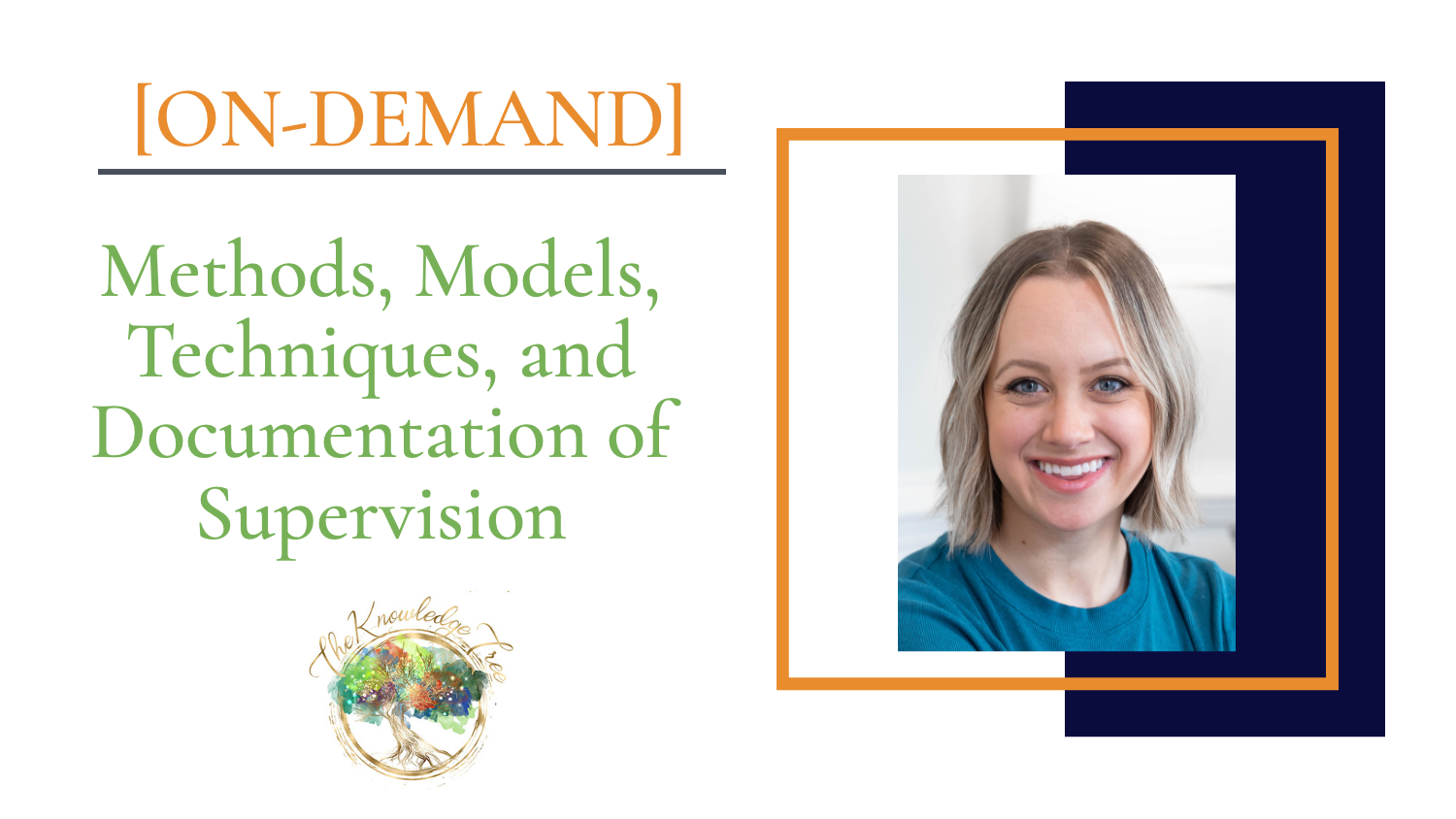 Product image for ON-DEMAND Pre-Registration: Methods, Models, Techniques, and Documentation of Supervision