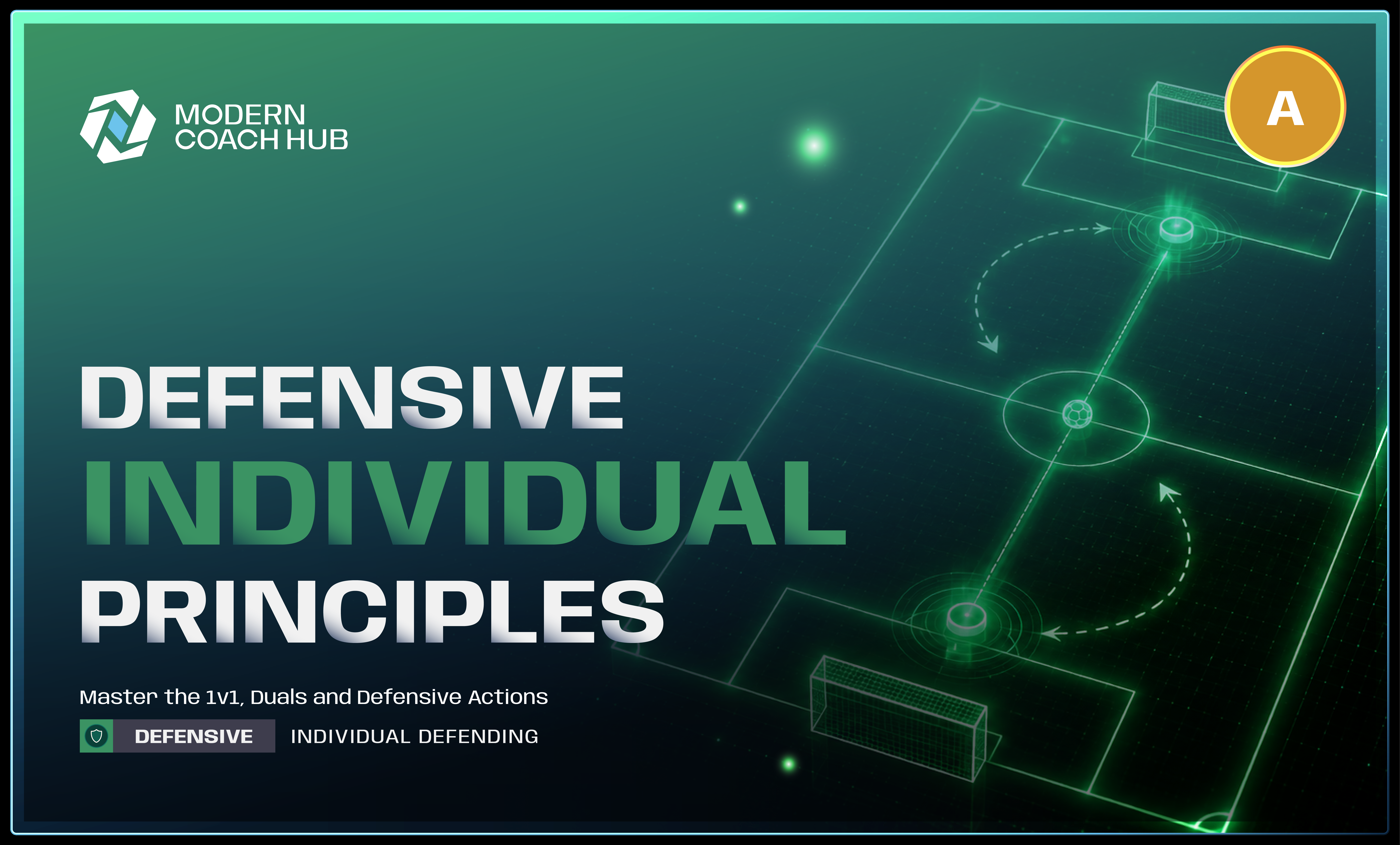 Product image for Defensive Advanced: Individual Defensive Principles. From 1V1 to 3V3 - 3 Monthly Payments