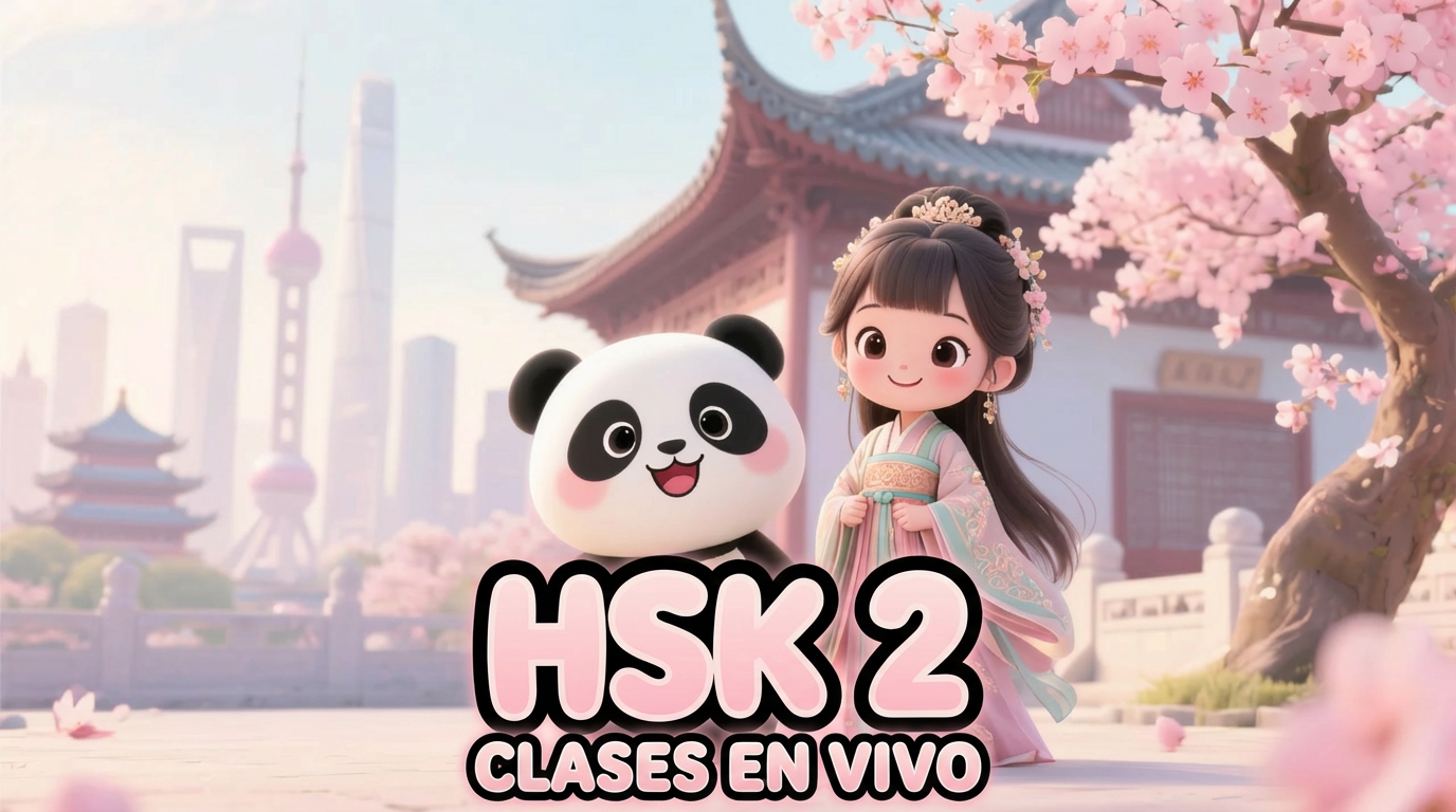 Imagen de producto para Clases en vivo | Hsk 2