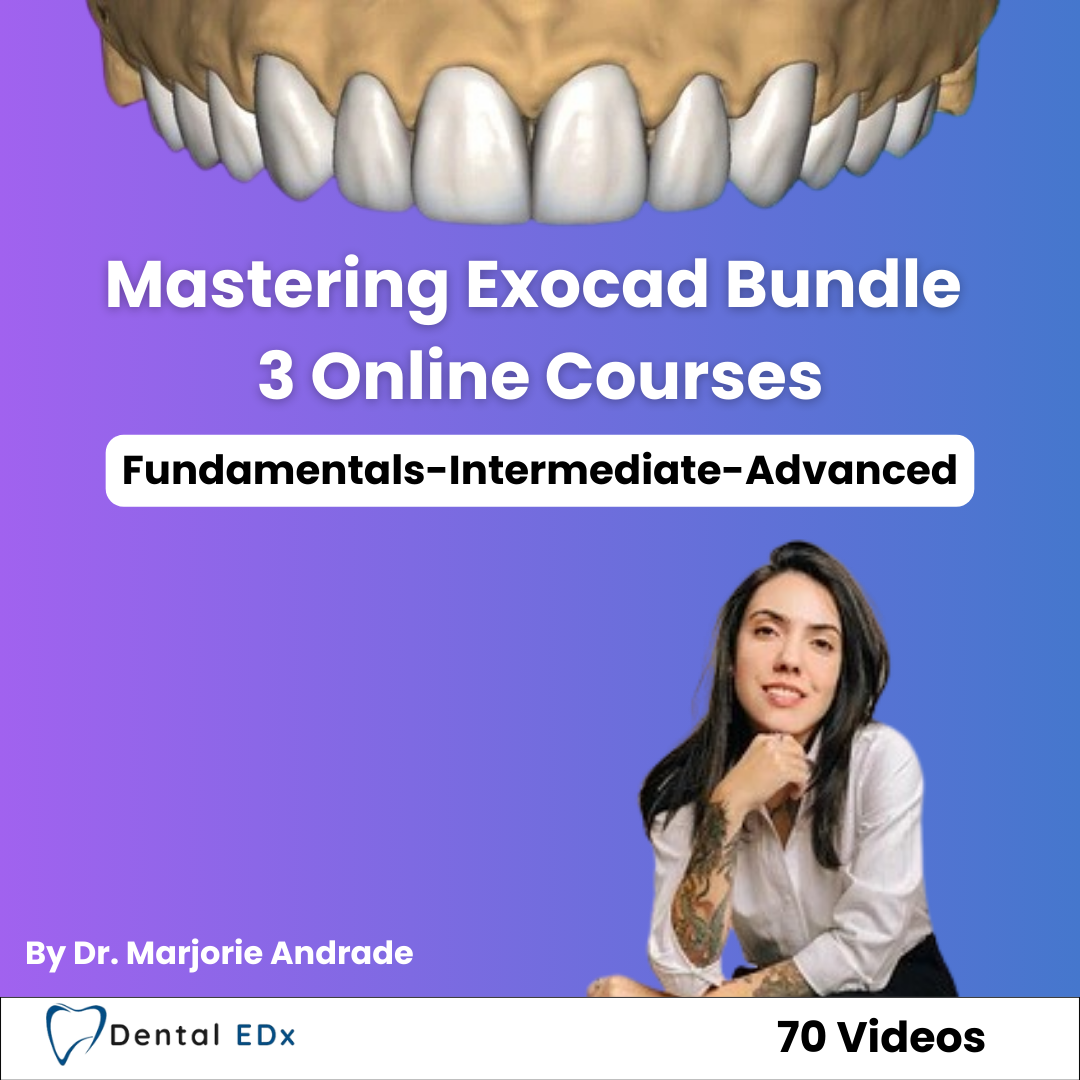 Product image for Master Exocad Bundle 3 courses 