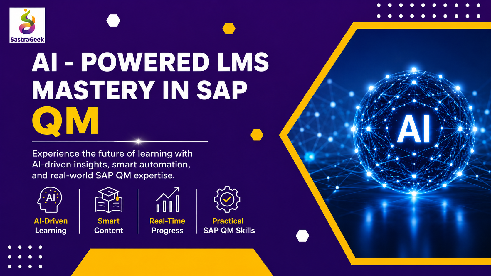 Product image for  AI -Powered LMS Mastery in SAP QM