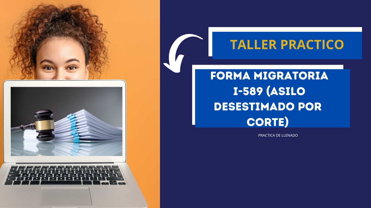 Product image for WORKSHOPS 3: Práctica de Asilo Desestimado por Corte / Diploma in Asylum Cases Terminated by Immigration Court