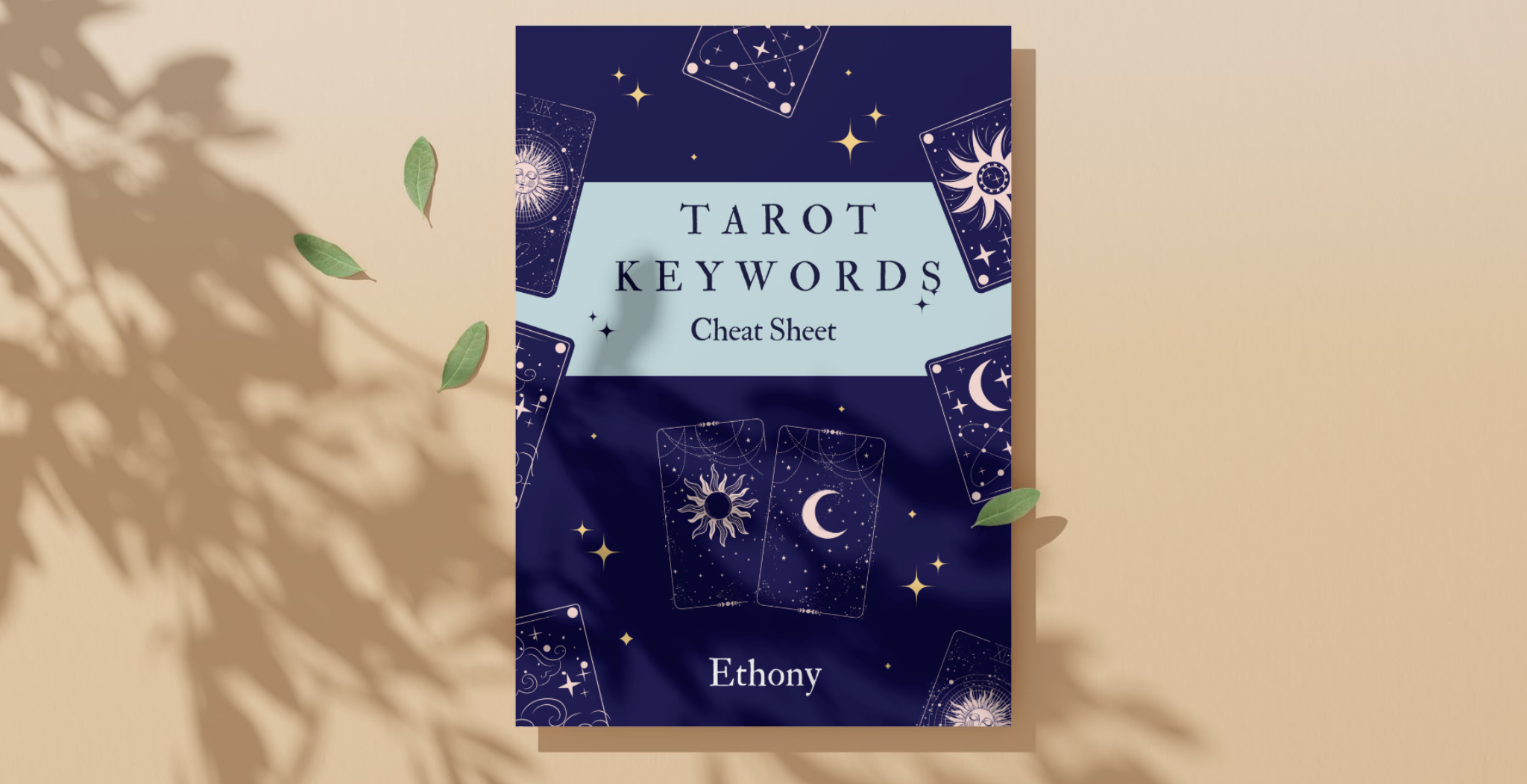 Product image for Tarot Keyword Cheat Sheets