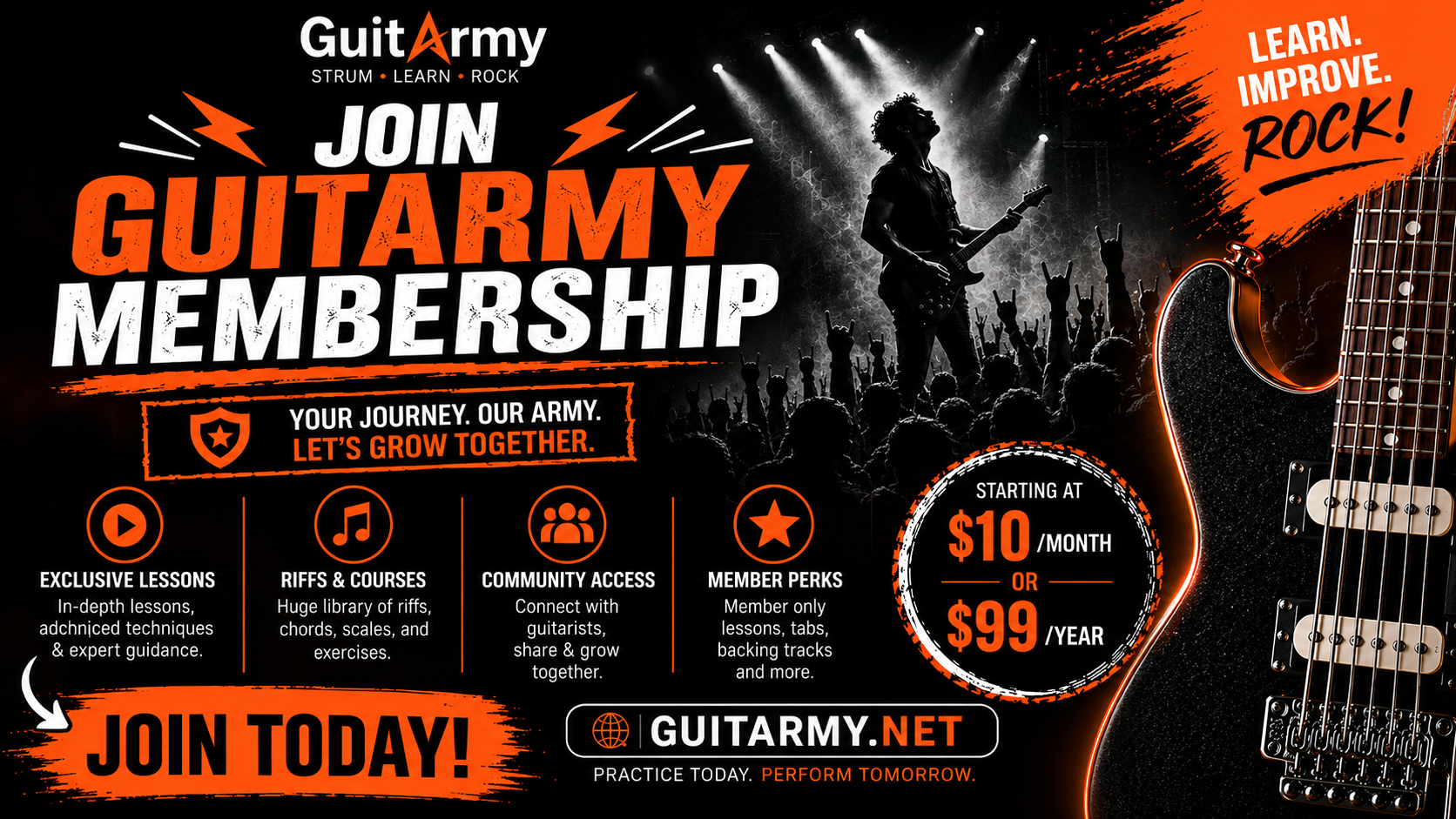 Product image for GuitArmy All-Access Membership