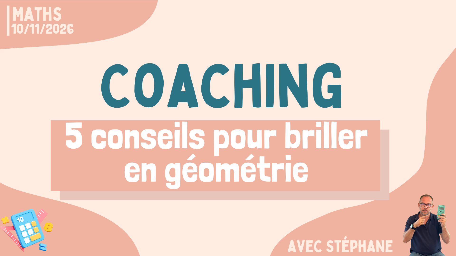 Image du produit pour Coaching "5 conseils pour briller en géométrie"