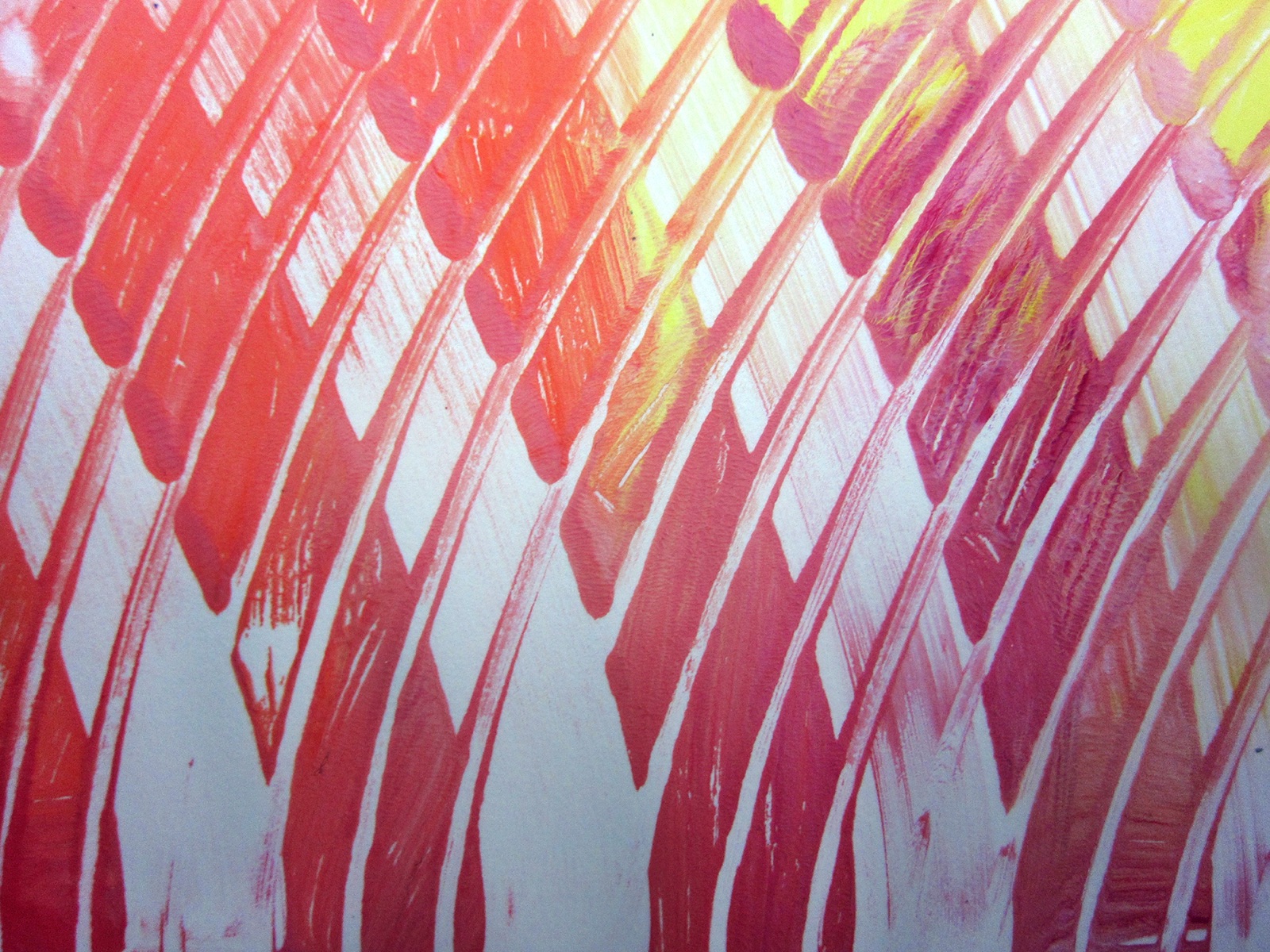 Finished gel print