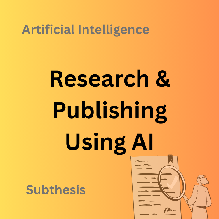 Product image for Research and Publications Within The AI Era