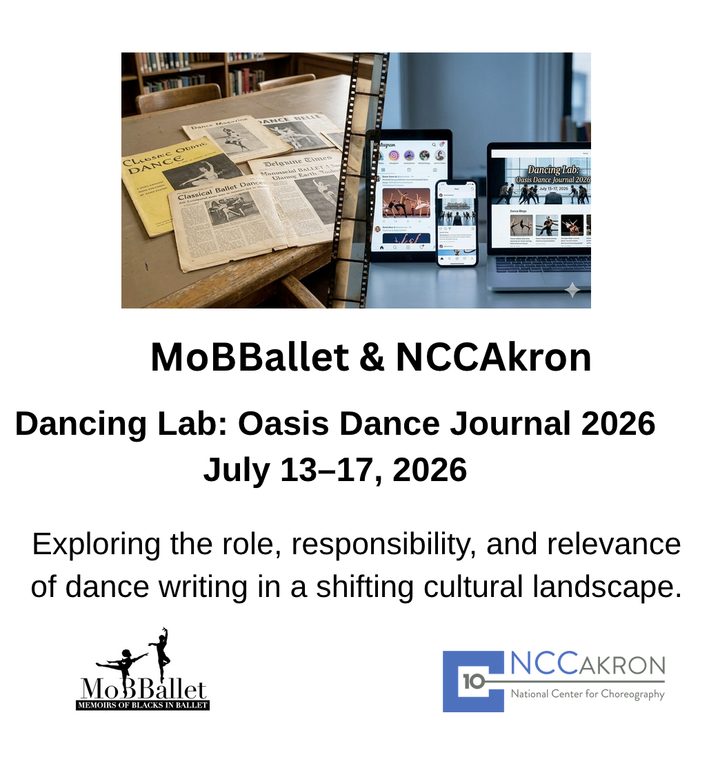 Product image for Dance Writers Convening: Role, Responsibilities and Relevance in the Evolving Ecosystem of the Field 