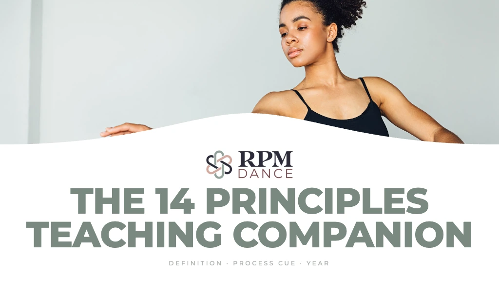 Product image for The RPM Dance Teaching Companion
