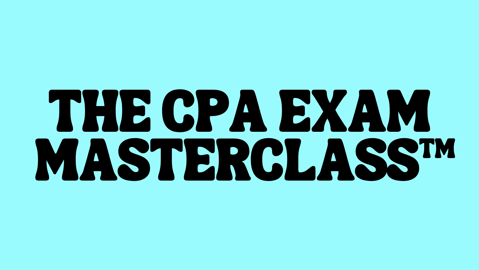 Product image for The CPA Exam Masterclass™