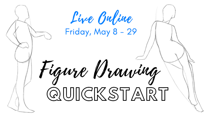 Product image for Figure Drawing Quickstart - Friday Live Cohort