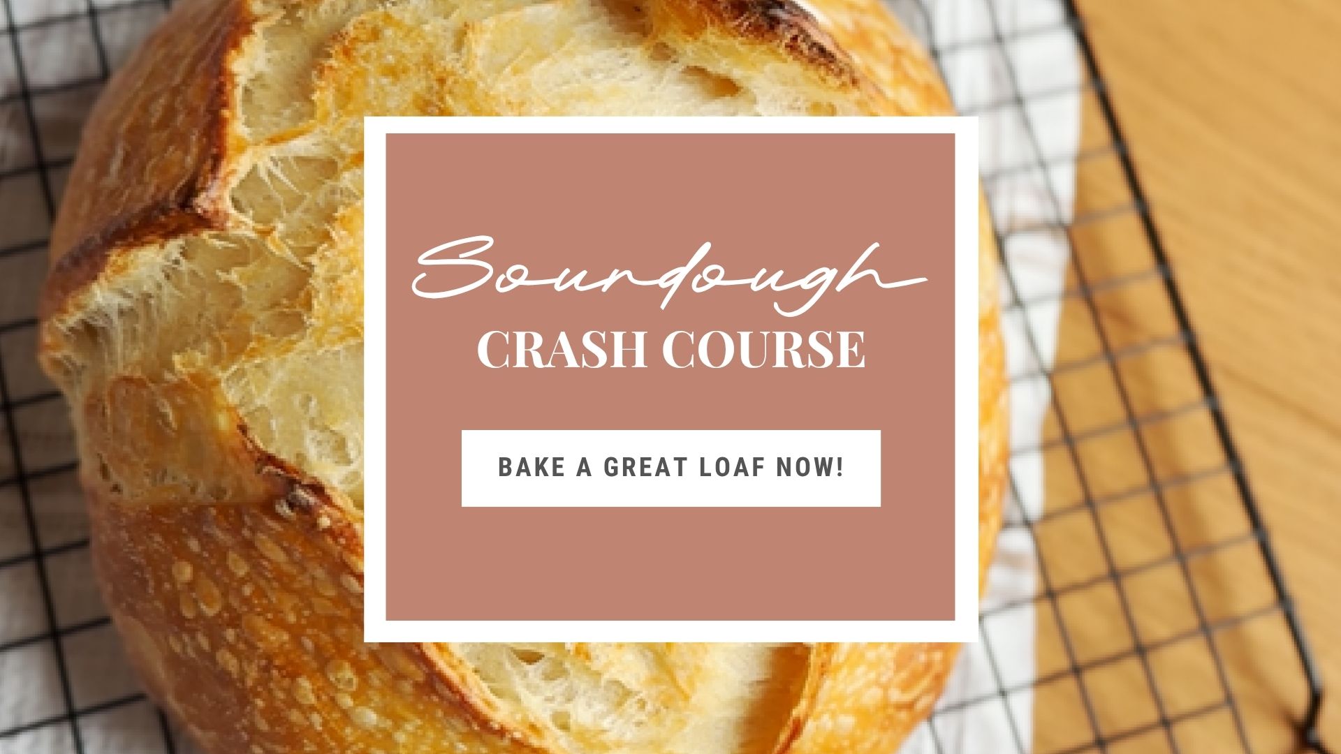 Product image for Sourdough Crash Course