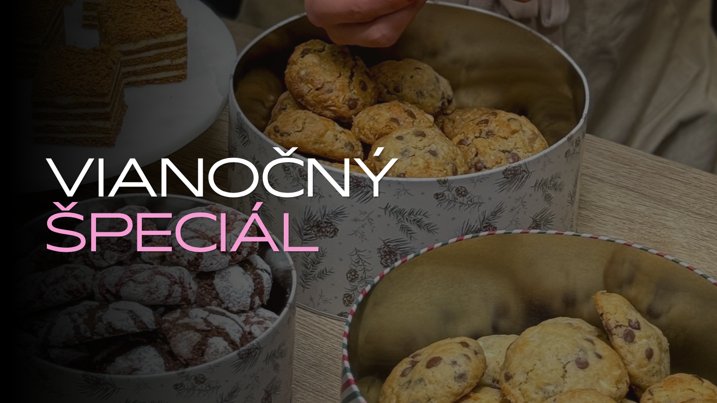 Product image for VIANOČNÝ ŠPECIÁL - medový rez, cookies a crinkles
