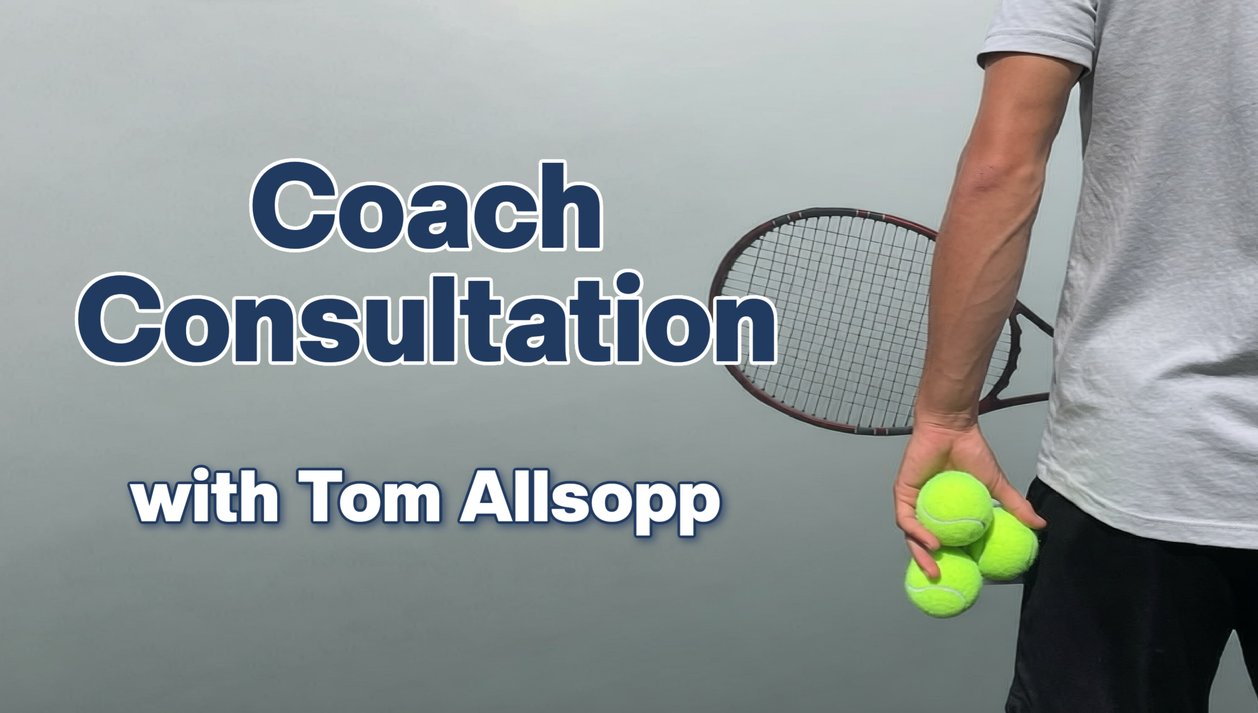 Product image for Tennis Coach Consultations