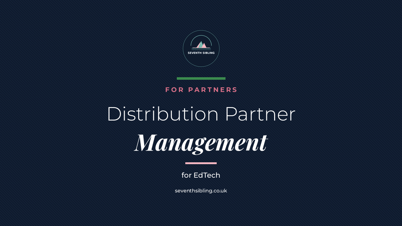 Product image for Distribution Partner Management for EdTech