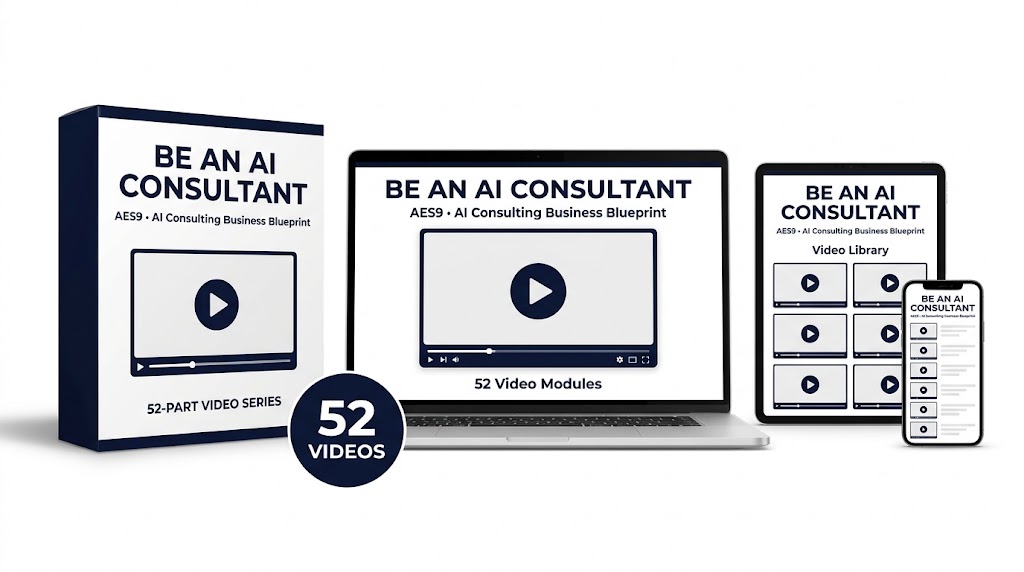 Product image for (2026) AES9 - Be an AI Consultant