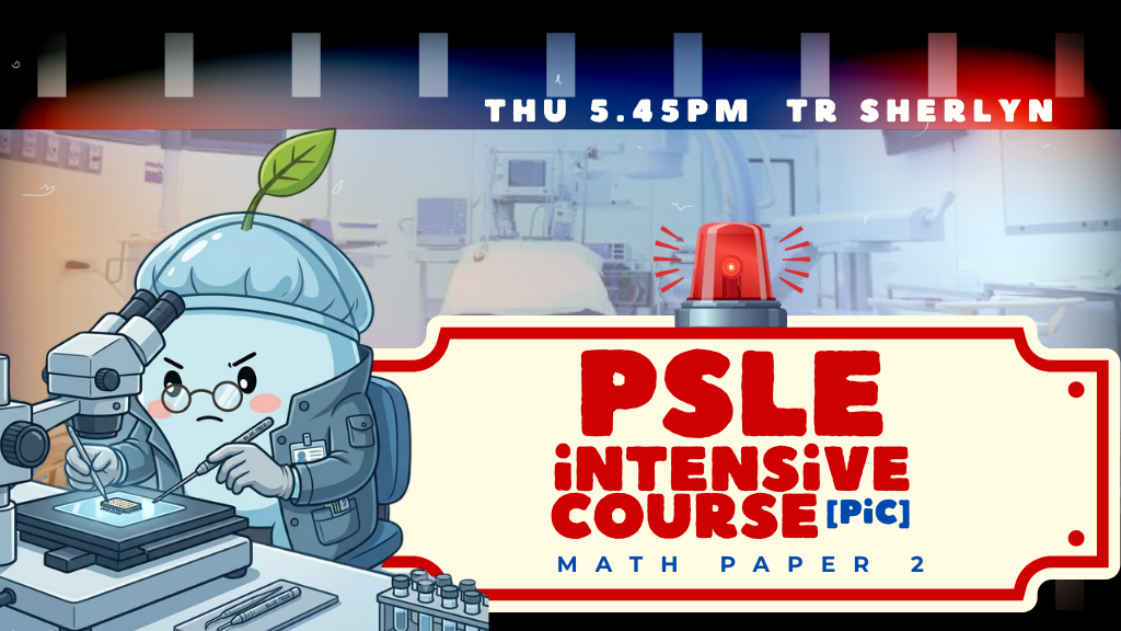 Product image for PSLE Intensive Revision Course [PIC] (2026) - 2025 School Exam Papers : Math Paper 2 with Tr Sherlyn