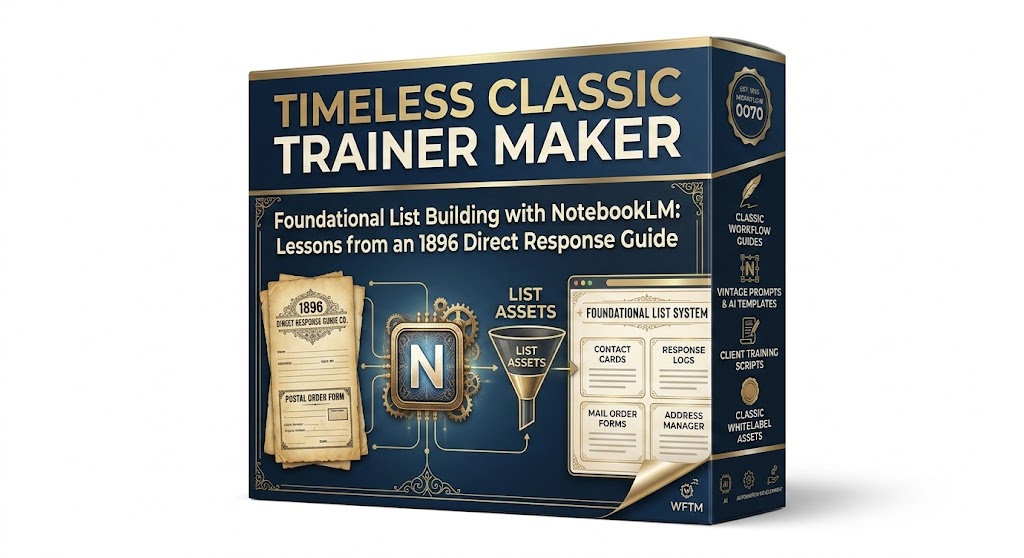 Product image for (2026) - TCTM9 - Fundamentals of Direct Response from Mail Order - Timeless Classic
