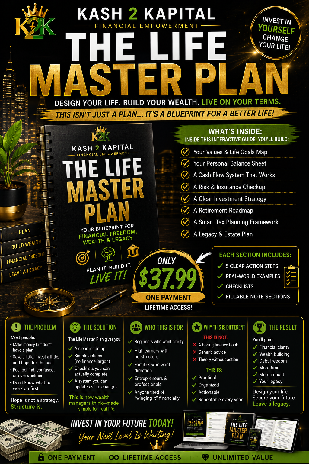 Product image for The Life Master Plan