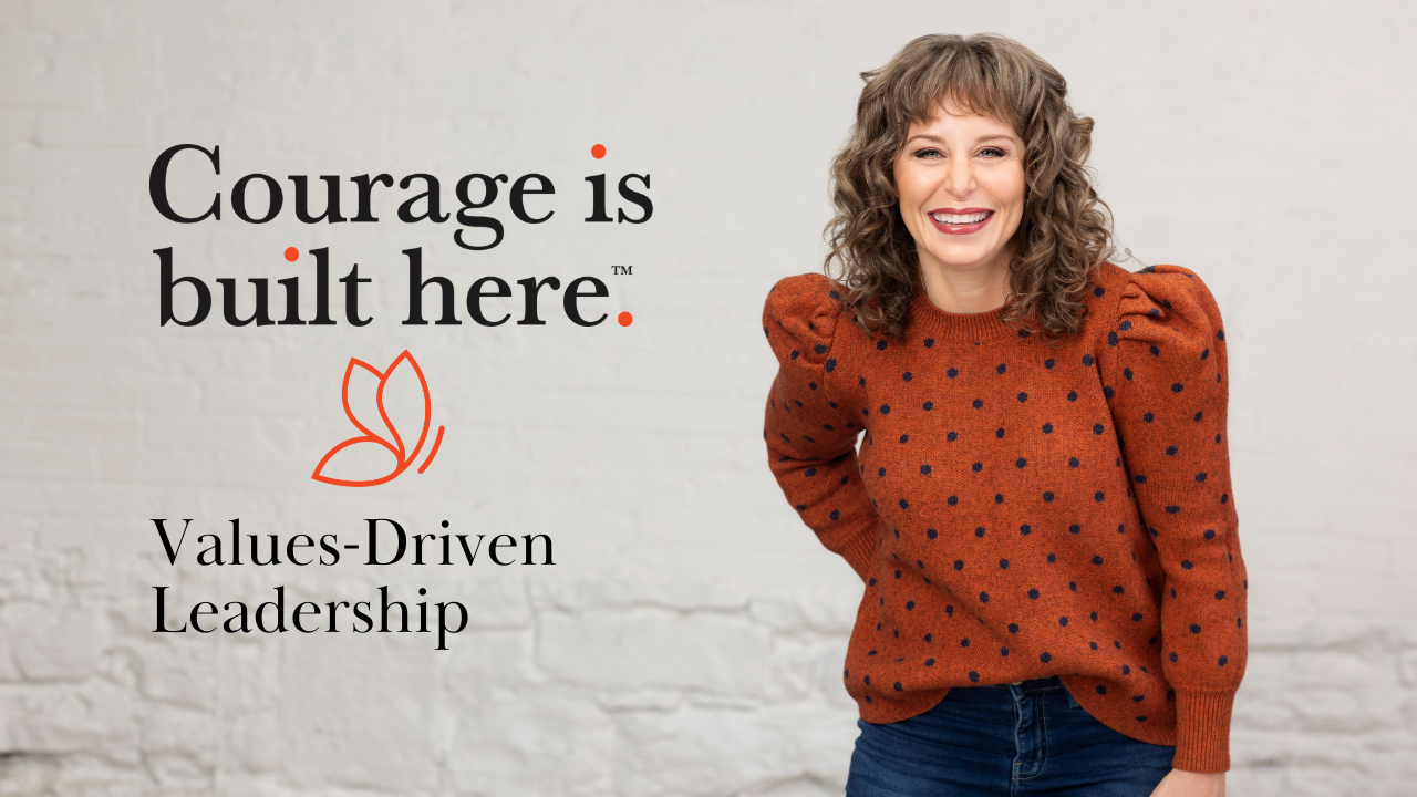 Product image for Courage is Built Here™: Values-Driven Leadership in Action