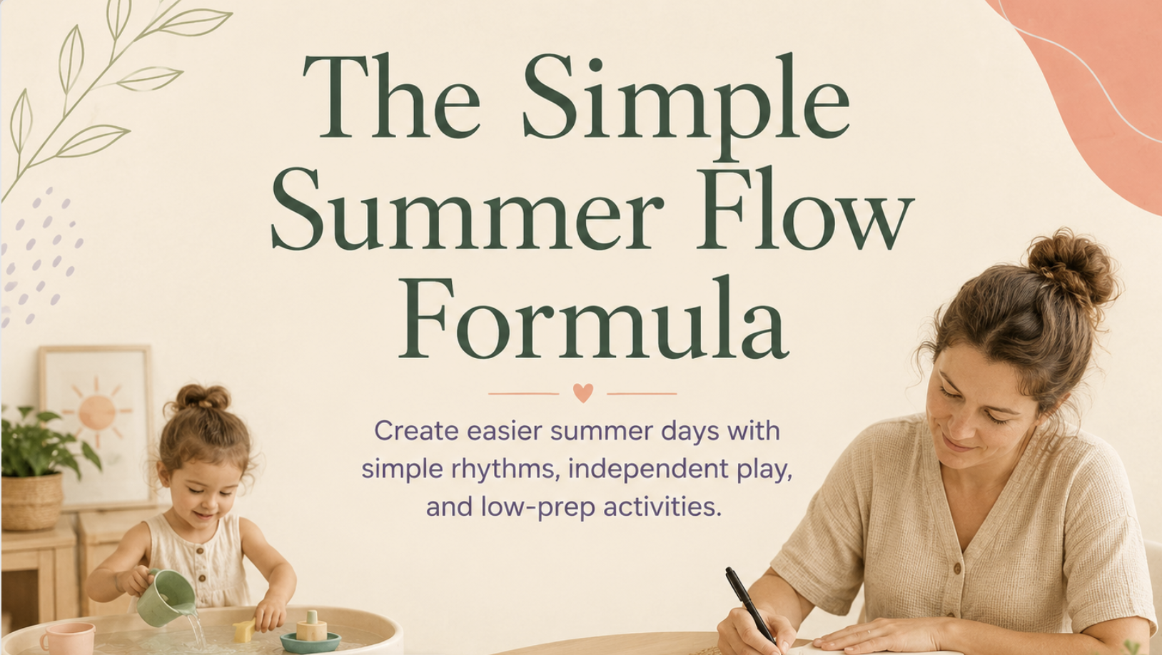 Product image for The Simple Summer Flow Formula