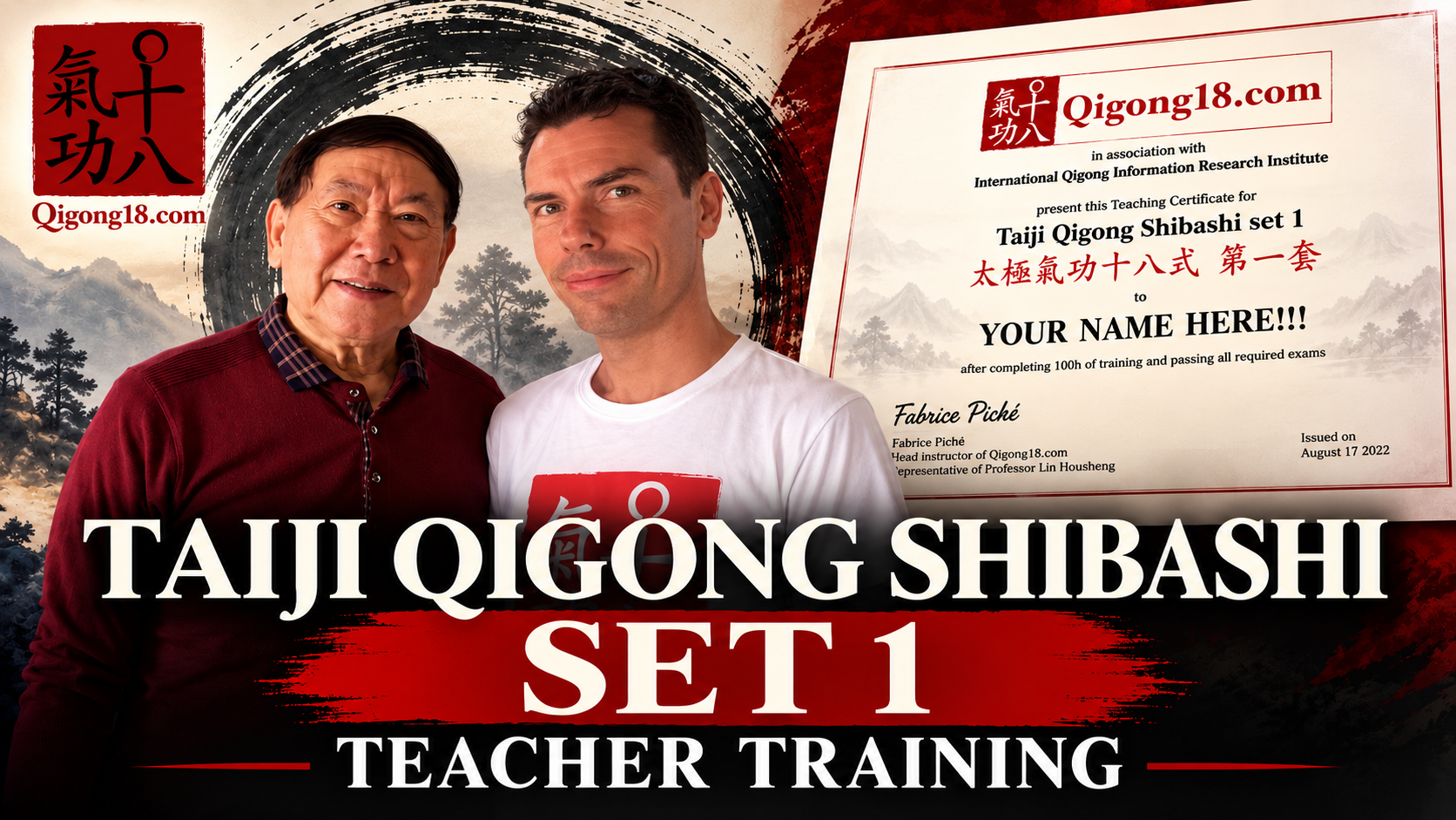 Product image for Taiji Qigong Shibashi Set 1 Teacher Training Bundle