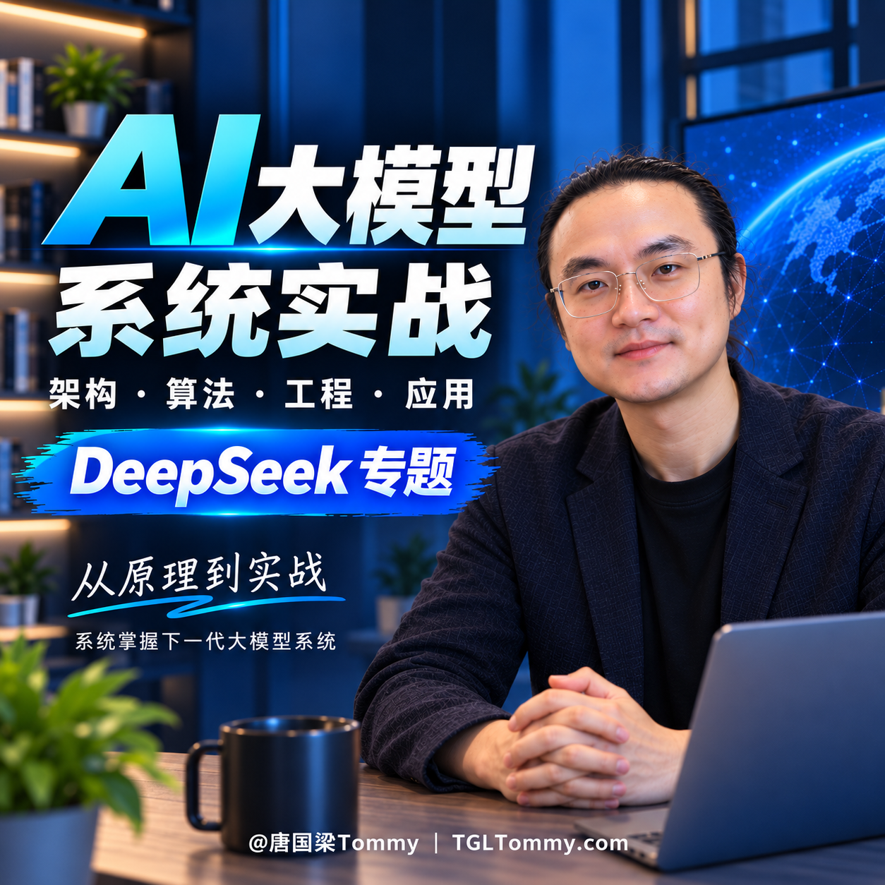 AI大模型课程，唐国梁Tommy课程，DeepSeek，AI技术教程，强化学习，Agent RL