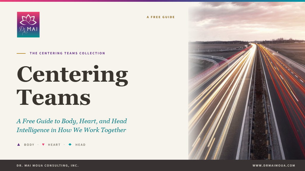Product image for Centering Teams: A Free Guide to Body, Heart, and Head Intelligence