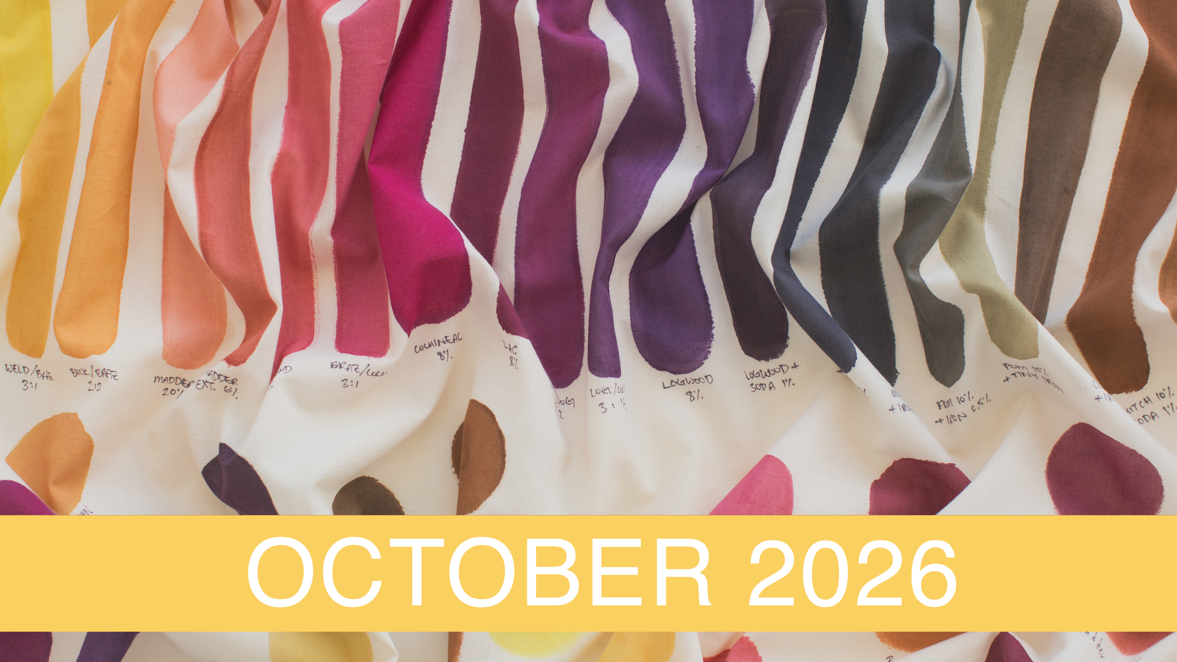 Product image for Print & Paint with Natural Dyes - Oct 2026