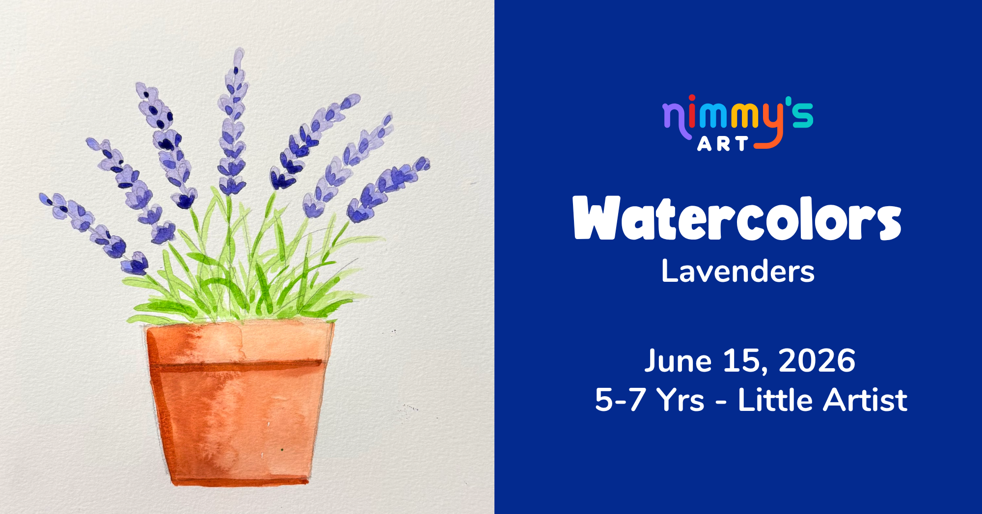 Product image for Watercolors - Lavenders