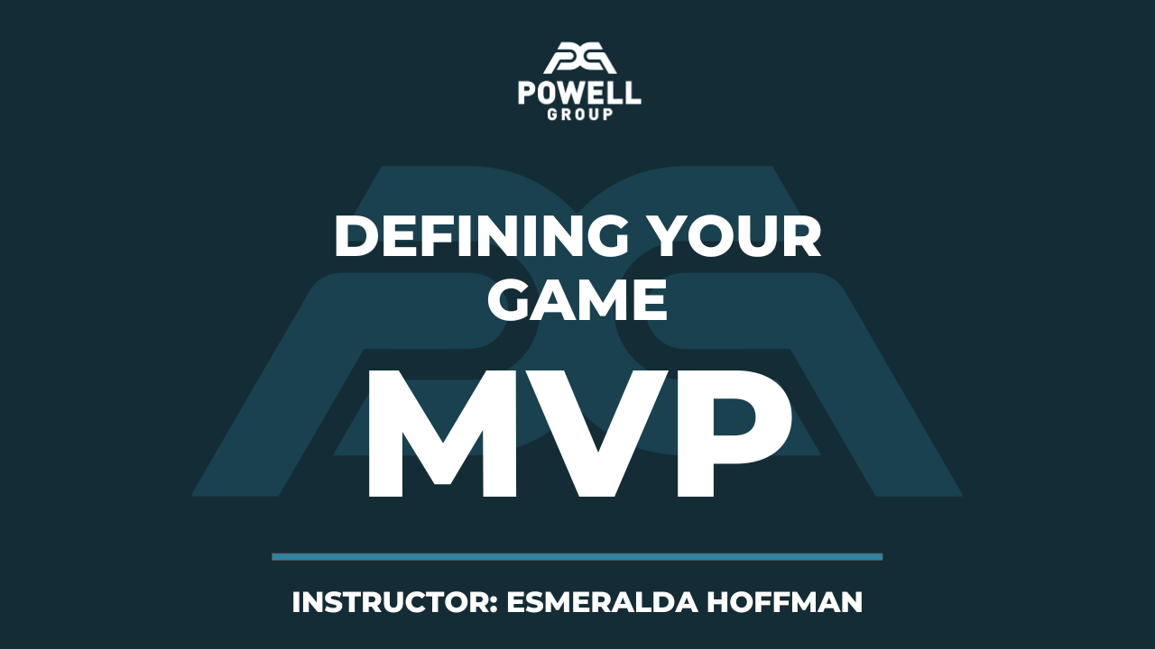 Product image for Defining Your Game MVP