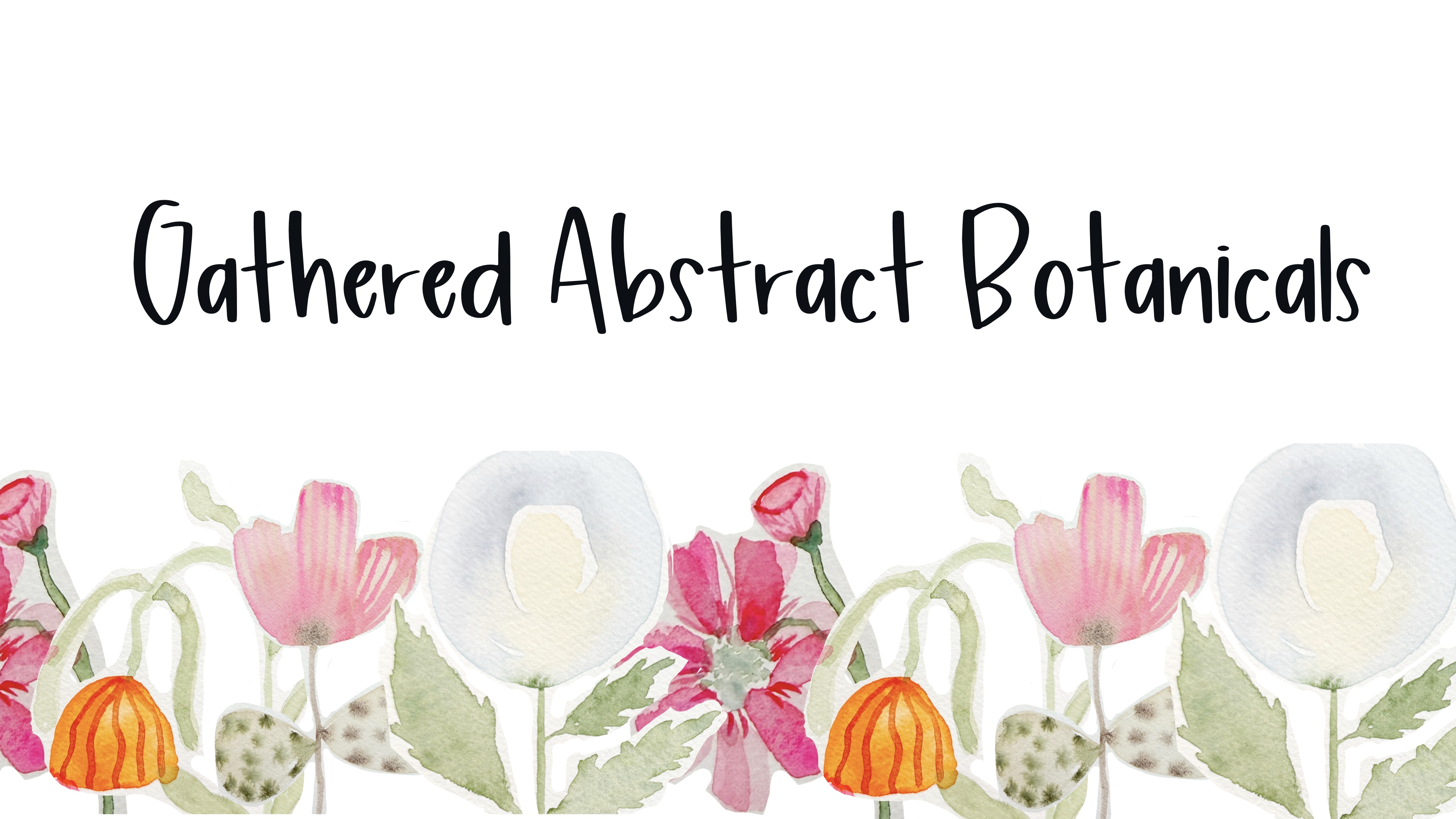 Product image for Gathered Abstract Botanicals