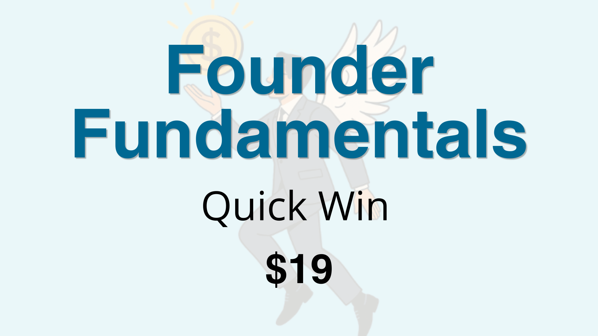 Founder Fundamentals